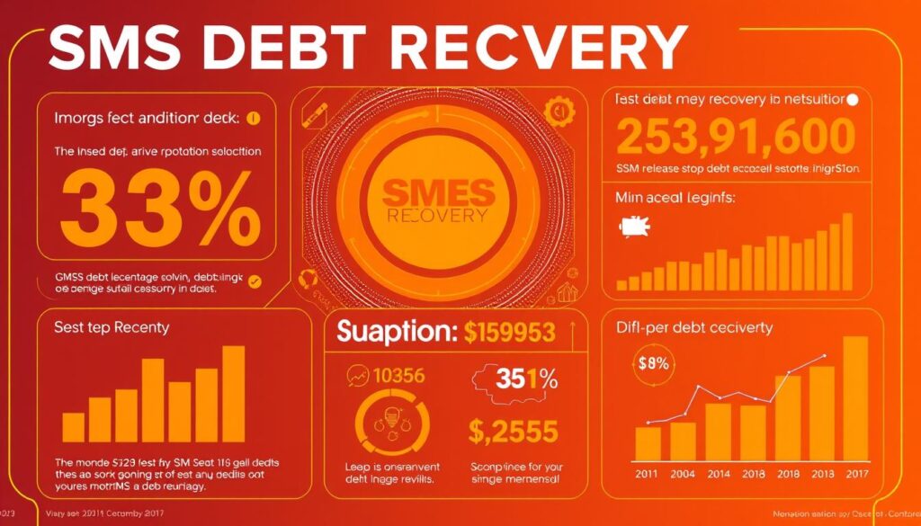 SMS debt recovery statistics